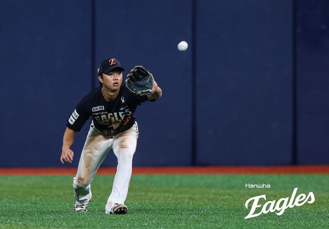 한화 이원석은 4일 고척 키움전에서 1번타자 중견수로 선발출전해 4타수 1안타 1타점을 기록했다. 그는 최근 자신에게 온 기회를 놓치지 않고, 잡으려 한다. 사진제공｜한화 이글스