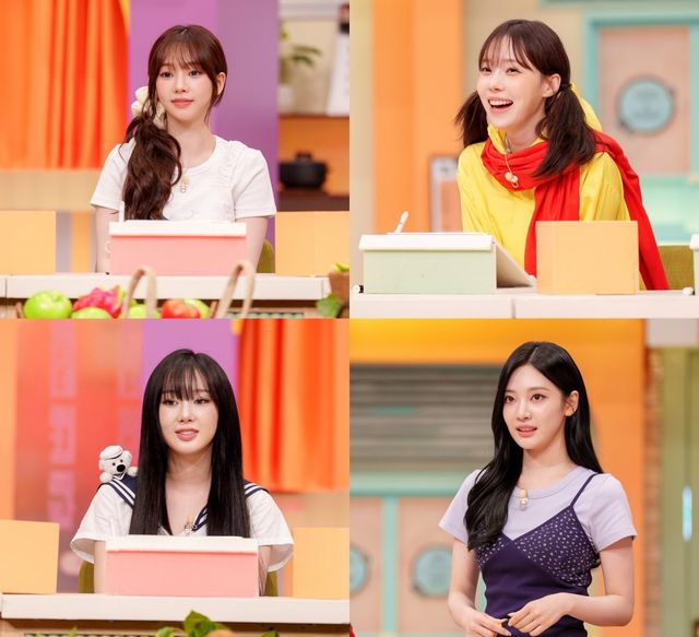 에스파가 ‘놀라운 토요일’에 완전체로 출연해 각자 개성 넘치는 활약을 펼친다. 카리나의 원샷 퍼포먼스부터 윈터의 추리력, 닝닝과 김동현의 티키타카, 지젤의 전략 플레이까지 다채로운 재미를 예고했다. 사진제공|tvN ‘놀라운 토요일’