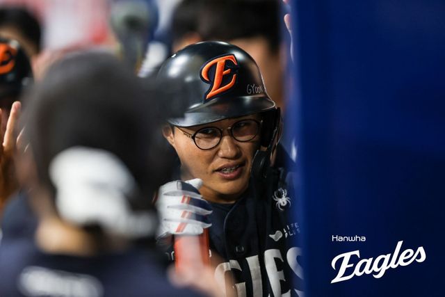 한화 채은성은 6일 고척 키움전에서 5번 지명타자로 선발출전해 2회초 결승포를 터트리는 등 4타수 1안타 1홈런 2타점으로 활약했다. 사진제공｜한화 이글스