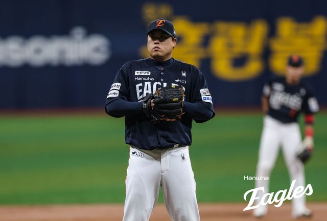 한화 류현진은 6일 고척 키움전을 앞두고 1군에서 말소됐다. 그는 전반기 왼쪽 내전근을 다치기도 했다. 휴식 차원의 1군 말소다. 사진제공｜한화 이글스