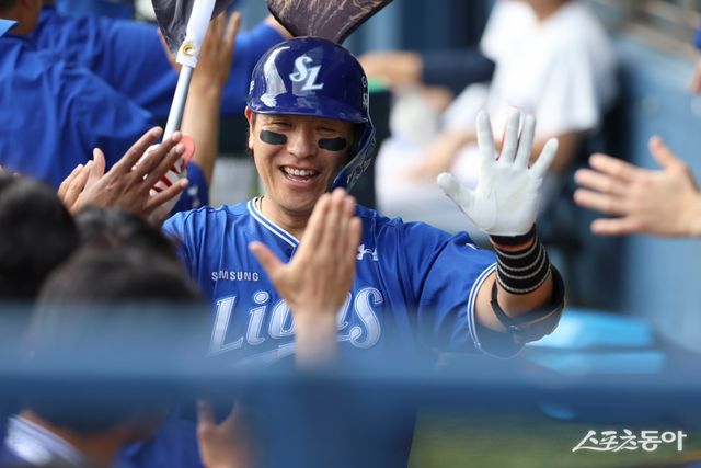 삼성 강민호. 사진제공ㅣ삼성 라이온즈