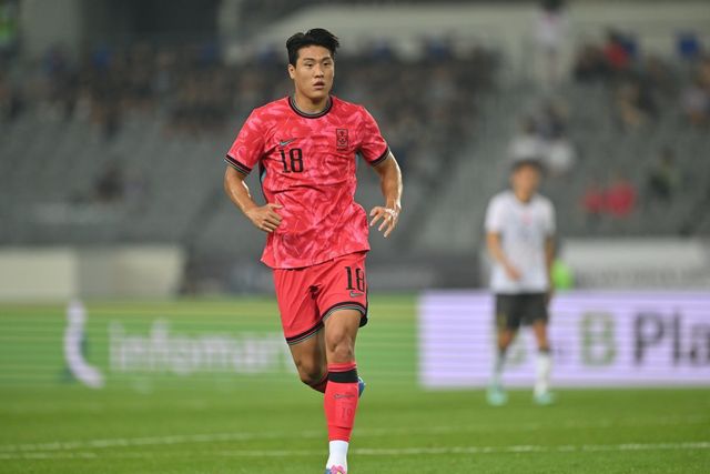이호재는 7일 용인미르스타디움에서 열린 중국과 E-1 챔피언십 1차전에서 공격 포인트를 기록하진 못했지만, A매치 데뷔라는 족적을 남겼다. 이제 다음 목표는 A매치 데뷔골이다. 사진제공｜대한축구협회