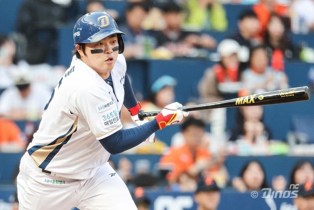 NC 권희동은 8일까지 출루율 0.415를 기록하며 리그 전체 2위, 순출루율(0.165) 리그 1위로 뛰어난 출루 능력을 과시하고 있다. 사진제공｜NC 다이노스