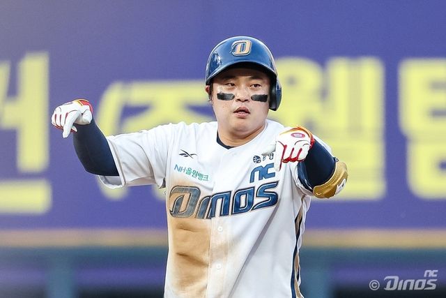 NC 권희동은 8일까지 출루율 0.415를 기록하며 리그 전체 2위, 순출루율(0.165) 리그 1위로 뛰어난 출루 능력을 과시하고 있다. 사진제공｜NC 다이노스
