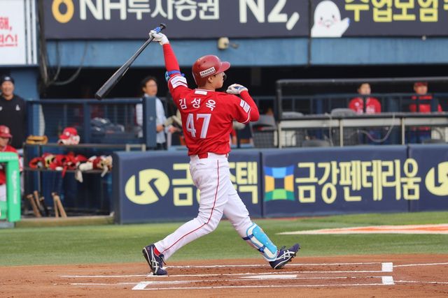 SSG 랜더스 김성욱. 사진제공｜SSG 랜더스