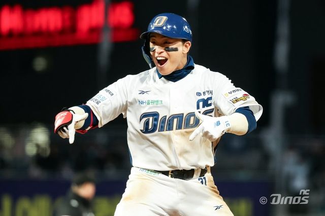 NC 시절의 손아섭. 사진제공ㅣNC 다이노스