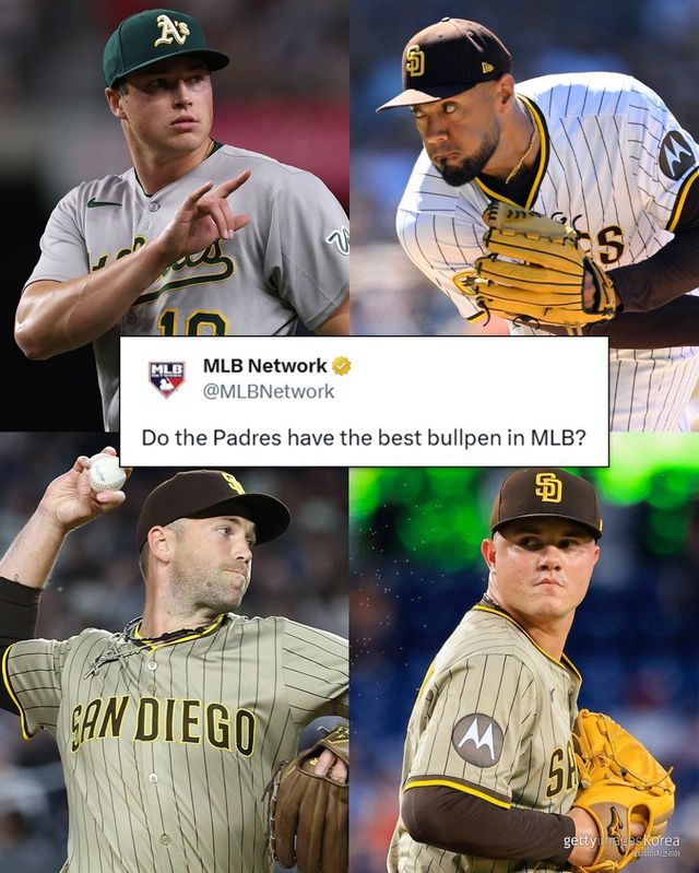 샌디에이고 파드리스 구원진. 사진=MLB 네트워크