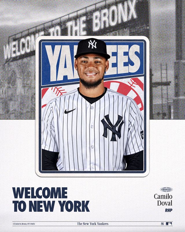 카밀로 도발. 사진=뉴욕 양키스 SNS