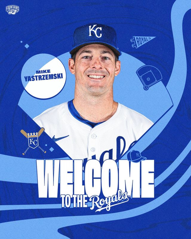 마이크 야스트렘스키. 사진=캔자스시티 로열스 SNS