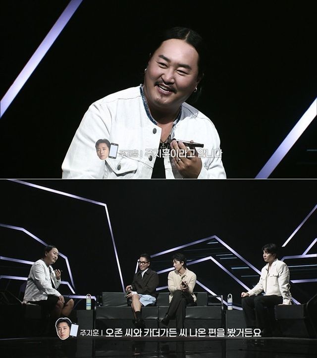 이승기와 조째즈가 Mnet ‘라이브 와이어’에서 인맥 배틀을 벌인 가운데, 배우 주지훈이 깜짝 전화 연결로 등장해 웃음을 선사했다. 사진제공|Mnet