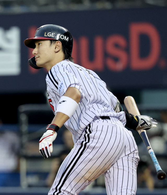 LG 신민재. 뉴시스