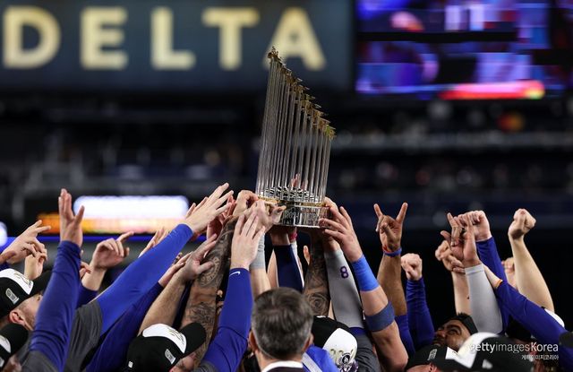 LA 다저스의 2024 월드시리즈 우승. 사진=게티이미지코리아