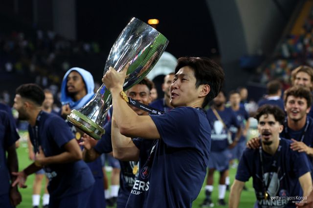 파리 생제르맹 슈퍼컵 우승. 사진=게티이미지코리아