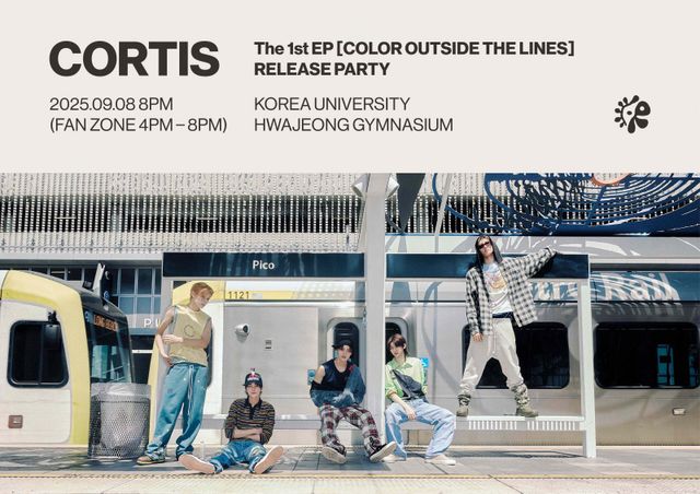 빅히트 뮤직의 신예 보이그룹 코르티스가 오는 9월 8일 데뷔 앨범 발매를 기념, ‘릴리즈 파티’로 팬들과 만날 예쩡이다. 사진제공 | 빅히트 뮤직