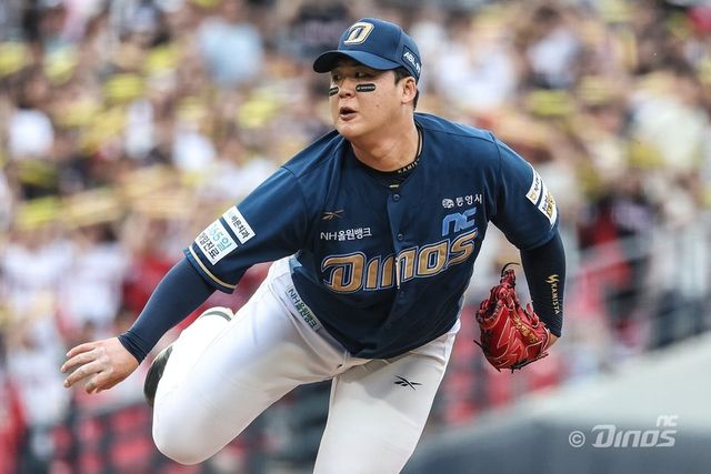 NC 신민혁은 7일 창원 키움전에서 9실점 하며 개인 한 경기 최다 실점 불명예 기록을 썼다. 그는 후반기 반등을 목표로 최근 삭발을 감행했다. 사진제공｜NC 다이노스