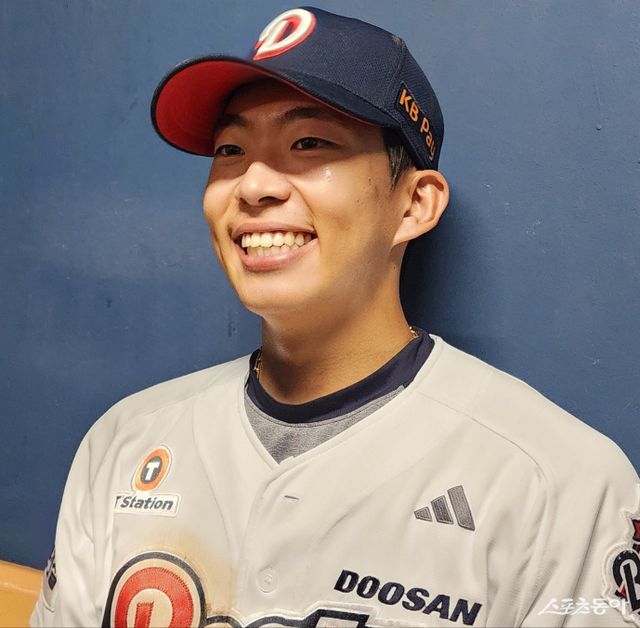 두산 김민석은 14일 잠실 NC와 홈경기에서 9번타자 좌익수로 선발출전했다. 결승 희생플라이를 포함해 3타수 2안타 2타점으로 팀 승리를 이끌었다. 잠실｜박정현 기자