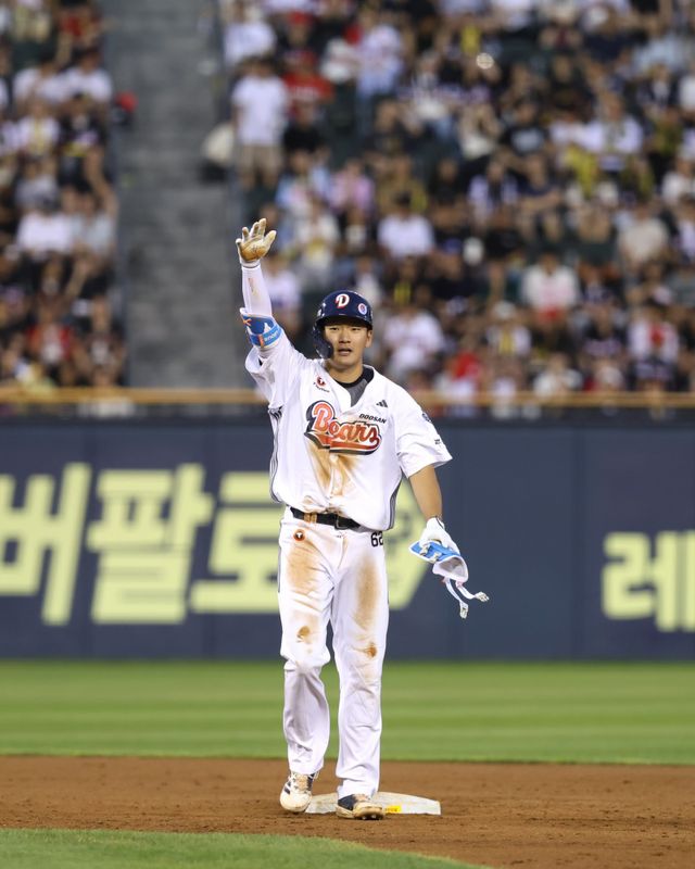 두산 안재석. 사진제공｜두산 베어스