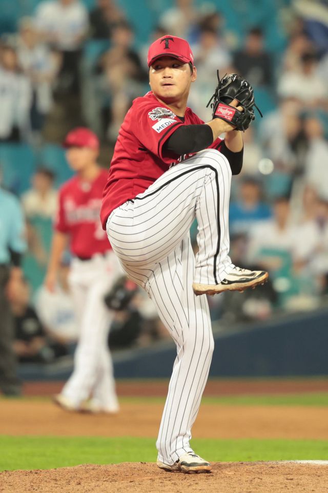 KIA 김기훈은 8월 등판한 4경기에서 좋은 투구를 선보이며 안정감을 찾아가고 있다. 그는 왼손투수가 부족한 투수진에 큰 힘이 되주리라 많은 기대를 받고 있다. 사진제공｜KIA 타이거즈