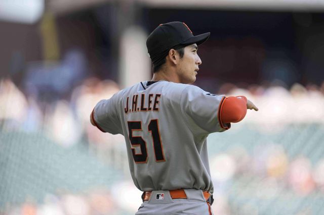 샌프란시스코 이정후는 19일(한국시간) 펫코파크에서 열린 ‘2025 MLB’ 샌디에이고전에서 6번타자 중견수로 선발출전해 4타수 1안타를 기록했다. 그는 8월 뜨거운 타격감을 이어가고 있다.｜AP뉴시스