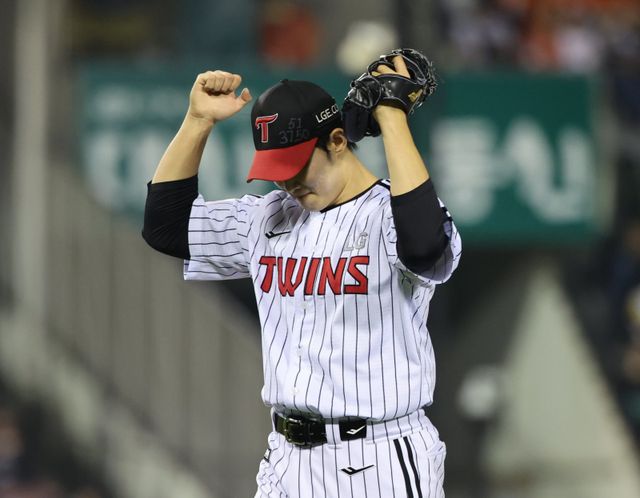 LG 김영우는 데뷔 첫해부터 위력적인 구위를 앞세워 불펜진의 한축으로 성장하고 있다.｜뉴시스