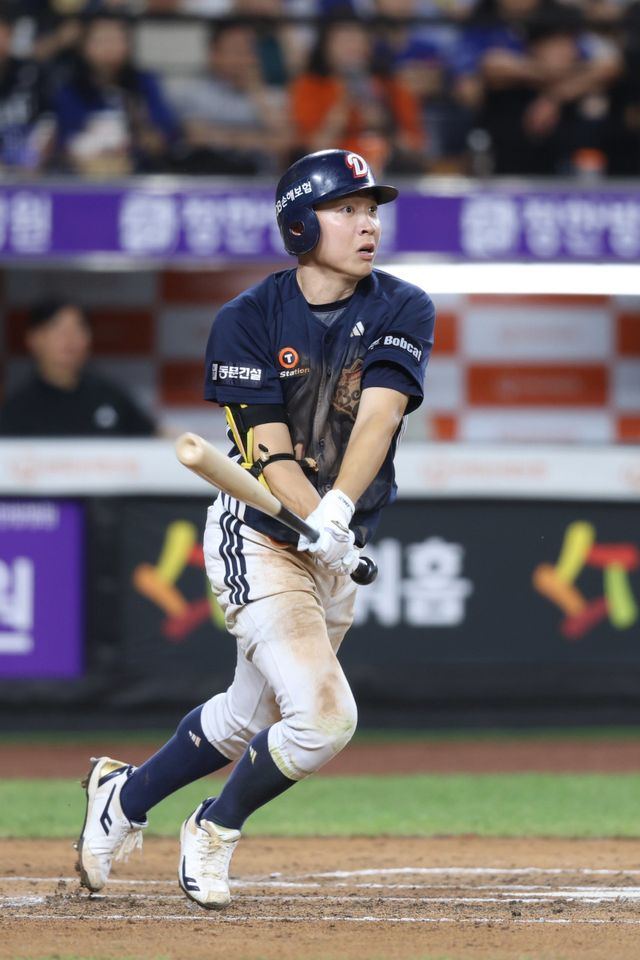두산 정수빈. 사진제공｜두산 베어스