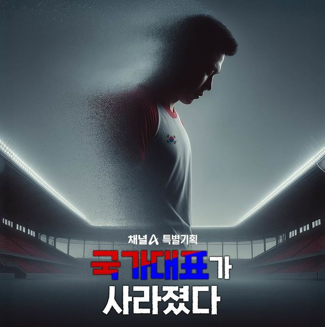 한국 스포츠의 현주소와 국가대표 운영 시스템에 대한 현장의 생생한 목소리를 담아낸 채널A 3부작 다큐멘터리 〈국가대표가 사라졌다〉 포스터. 23일 오전 11시부터 마지막 3부가 방영된다. 사진=채널A