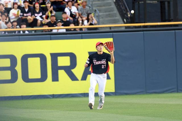 KIA 김호령은 프로 데뷔 11년 만에 주전으로 도약했지만, 여전히 그는 욕심이 없다. 개인 성적과 타이틀보다 팀 성적이 우선이다. 사진제공｜KIA 타이거즈