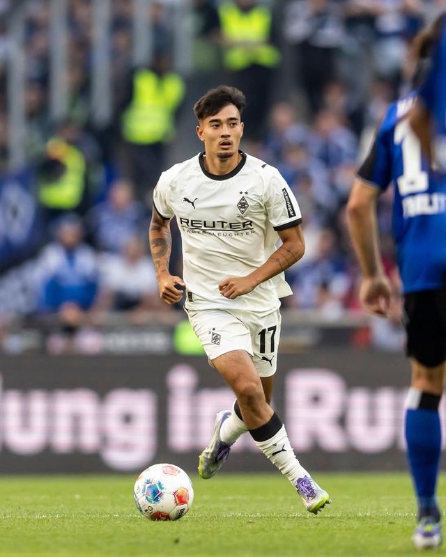 혼혈선수로는 최초로 한국축구대표팀에 발탁된 옌스 카스트로프. 사진출처｜묀헨글라트바흐 페이스북