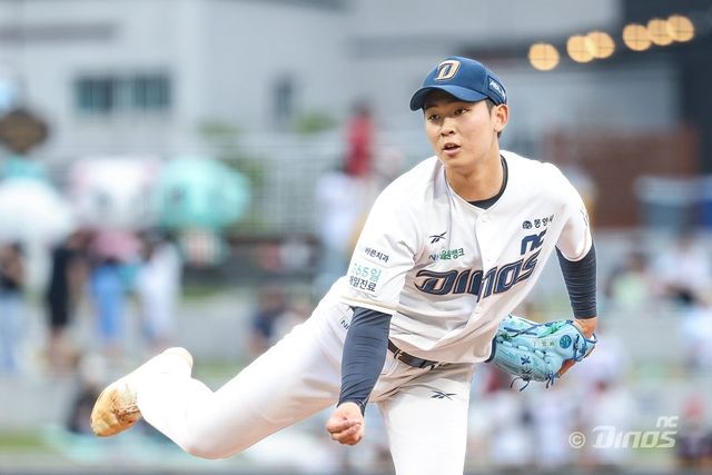 NC 신영우는 27일 창원 LG와 홈경기에서 선발등판했지만, 제구 난조에 발목 잡히며 2.1이닝 4실점 하며 조기 강판됐다. 팀은 국내 선발진 부재의 고민을 이어가고 있다. 사진제공｜NC 다이노스