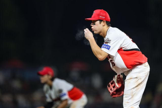 KIA 오선우는 데뷔 7년차인 올해 최고의 활약을 펼치고 있다. 그는 규정 타석 진입을 이룬 자신에게 뿌듯해하며 꾸준한 활약을 펼치리라 다짐했다. 사진제공｜KIA 타이거즈