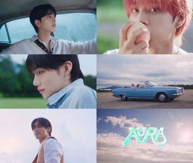 더보이즈가 수록곡 ‘AURA’의 뮤직비디오 티저를 기습 공개하며 청량의 정석을 다시 썼다. 사진제공 | 원헌드레드