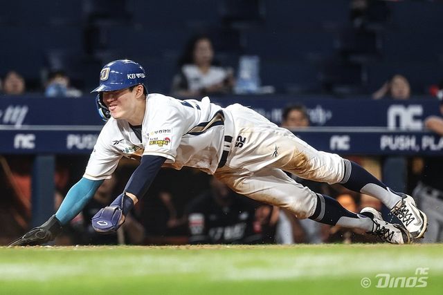 NC는 28일 KIA와 트레이드를 통해 국가대표 외야수 최원준을 영입했다. 구단은 부족한 점을 채우며 포스트시즌 진출을 향한 의지를 보였다. 사진제공｜NC 다이노스