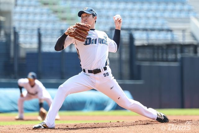 NC 구창모는 8월 29일 상무와 2군경기에서 선발등판해 2이닝 무실점을 기록했다. 그는 확대 엔트리가 시행되는 9월 중 1군에 콜업될 예정이다. 사진제공｜NC 다이노스