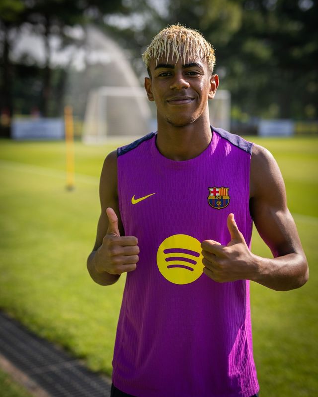 바르셀로나는 4일 오후 8시 대구스타디움에서 시작될 K리그1 대구FC와 ‘아시아투어 에디션’ 친선경기에서 정예 멤버를 선발로 내세웠다. ‘초신성’ 라민 야말도 선발로 나선다. 사진출처｜FC바르셀로나 페이스북