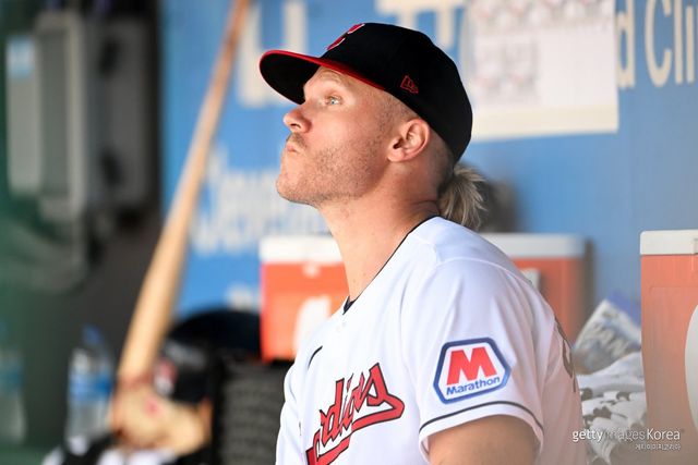 노아 신더가드 2023년 클리블랜드 가디언스 시절 모습. 사진=게티이미지코리아