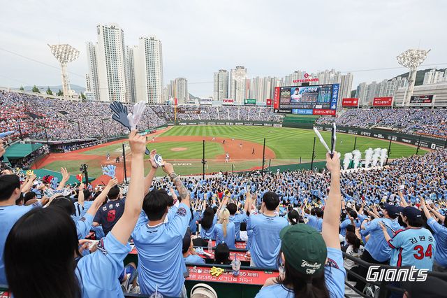사직구장을 가득 메운 팬들. 사진제공｜롯데 자이언츠