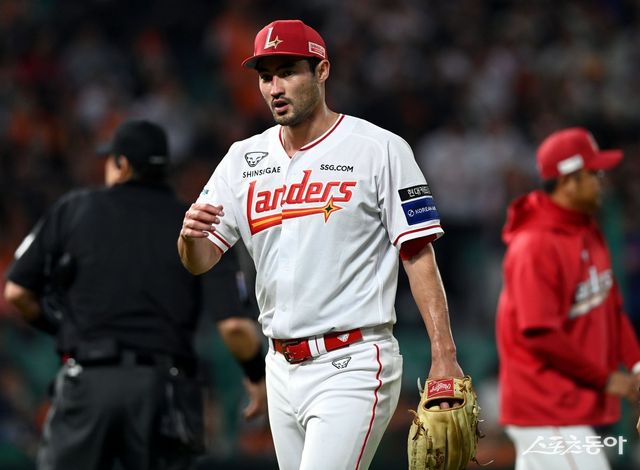 SSG 미치 화이트. 스포츠동아DB