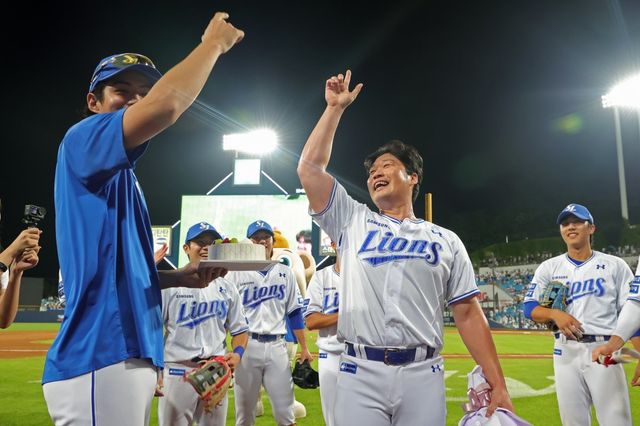 삼성 오승환(오른쪽 두 번째). 사진제공｜삼성 라이온즈