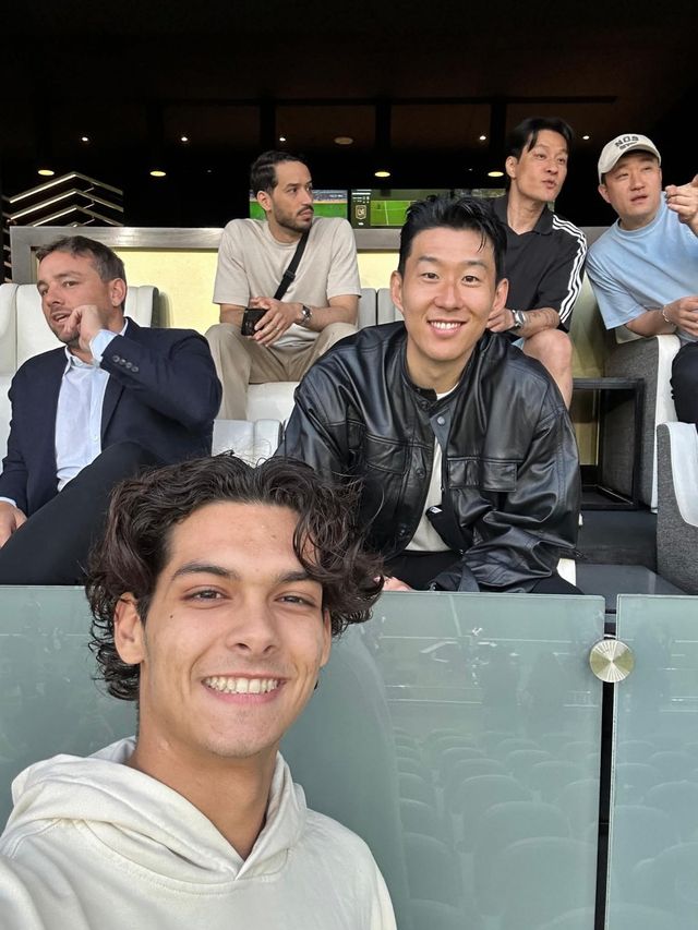 손흥민이 LAFC 홈구장 BMO 스타디움에 나타나자 현지 팬들이 SNS를 통해 반가운 소식을 전하고 있다. 사진출처｜LAFC 팬 커뮤니티 페이스북