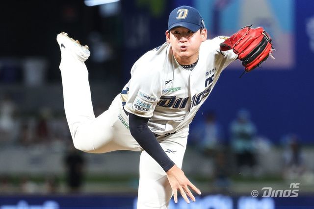 NC 김진호는 올해 49경기에서 홀드 14개를 기록하고 있다. 부상 이후 첫 풀타임 시즌이지만, 위력적인 투구로 불펜에 활력을 불어넣고 있다. 사진제공｜NC 다이노스