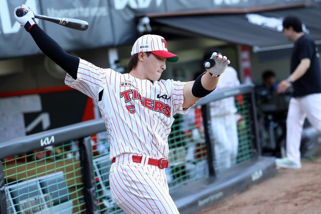 KIA 주장 나성범은 최근 몇 년간 크고 작은 부상에 시달리고 있다. 그는 부상 기간 느낀 점을 토대로 어떻게든 보탬이 되고자 힘찬 각오를 다졌다. 사진제공｜KIA 타이거즈