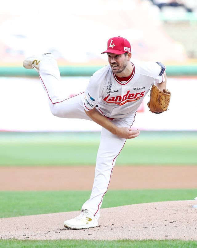 SSG 드류 앤더슨. 사진제공｜SSG 랜더스