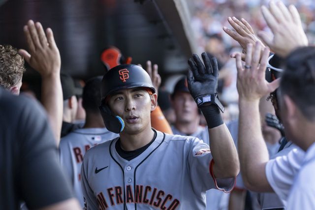 이정후는 7일(한국시간) PNC 파크에서 열린 피츠버그전에서 7번타자 중견수로 선발출전해 2루타와 결승 득점을 기록했다. 8월 팀 내 타율, 장타율, OPS 1위를 기록하며 상승세를 견인하고 있다.｜AP뉴시스