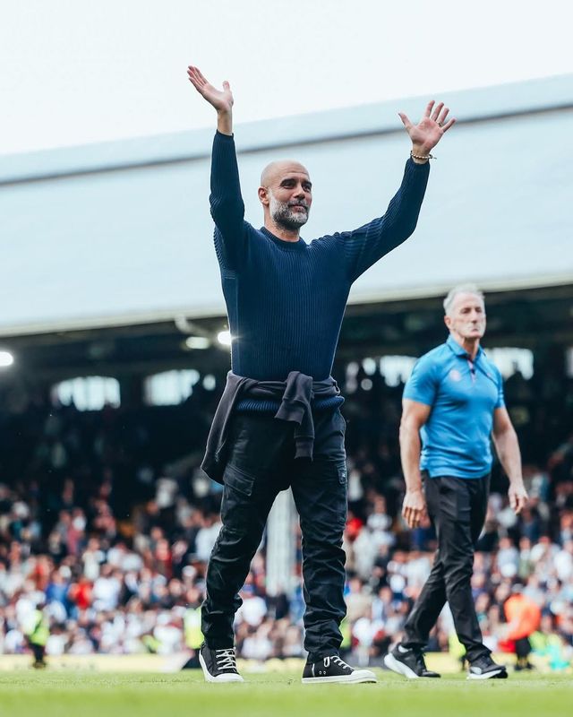 맨체스터 시티 펩 과르디올라 감독에게도 ‘스퍼스 맨’ 손흥민은 마냥 좋은 기억만은 아니다. 사진출처｜맨체스터 시티 페이스북
