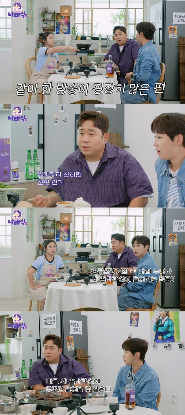 유튜브 나래식 영상 캡처