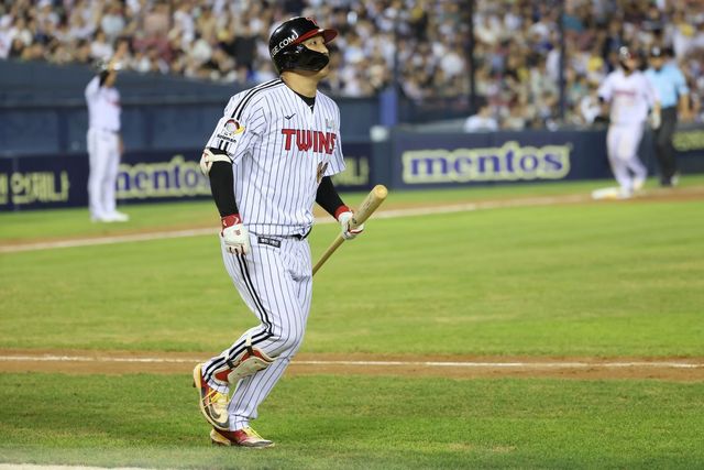 LG 문보경은 2일 대구 삼성전에서 올해 20번째 홈런을 쏘아 올렸다. 2년 연속 20홈런이다. 사진제공｜LG 트윈스