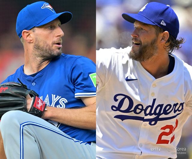 맥스 슈어저-클레이튼 커쇼. 사진=게티이미지코리아