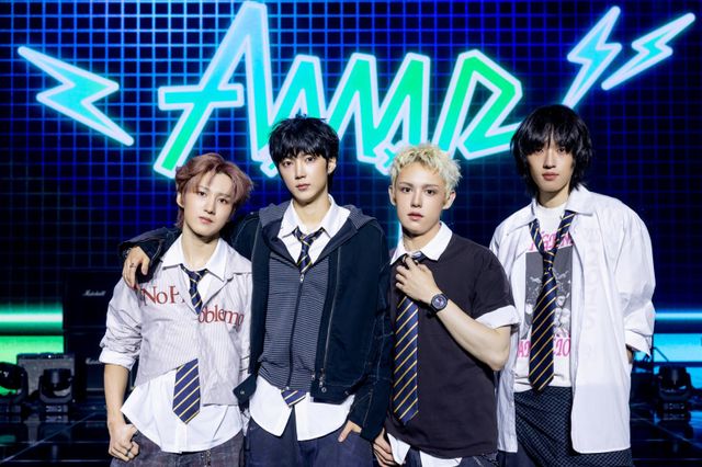 밴드 명가 FNC엔터테인먼트가 10년 만에 내놓은 ‘밴드돌’ AxMxP는 신예로는 이례적으로 정규 앨범으로 출사표를 던졌다. 10일 열린 데뷔 쇼케이스에서 AxMxP 멤버들은 자신만의 강점으로 차별화된 음악 스펙트럼을 강조하며 야심찬 행보를 예고했다. 사진제공 | FNC 엔터테인먼트