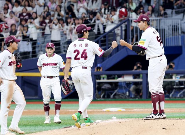 키움은 올해 LG에 7승(9패)을 거뒀지만, 한화에는 1승(12패)만을 거두고 있다. LG와 한화의 치열한 순위 싸움에 영향을 미칠 수도 있다.｜뉴시스