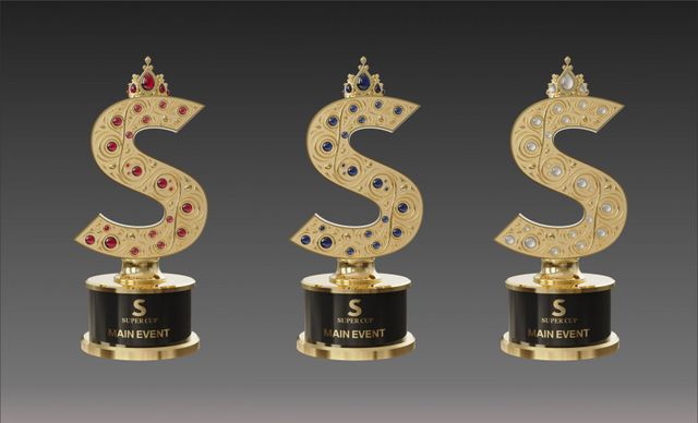 ‘슈퍼컵 인천’ 각 종목별 우승자에게 수여될 스와로브스키 크리스털&nbsp;트로피. 사진제공 | 이사벨글로벌